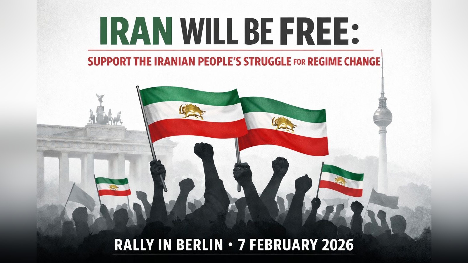 Unterstützung für einen freien Iran