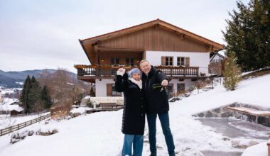 Ein Paar aus Bochum gewinnt die Luxusvilla in Fischbachau