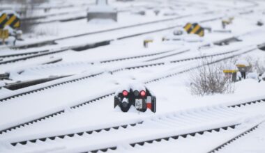 Schnee legt Zugverkehr zwischen Braunschweig und Harz lahm
