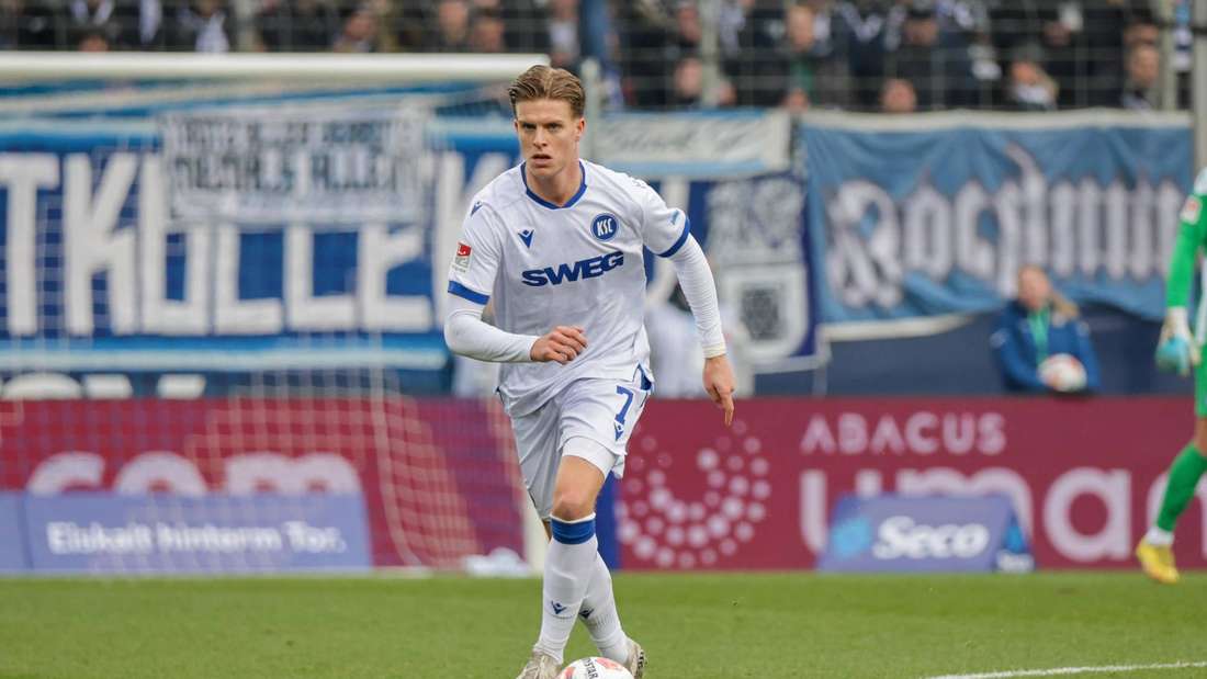 Dzenis Burnic trifft mit dem KSC zum Rückrundenstart auswärts auf den SC Preußen Münster. 