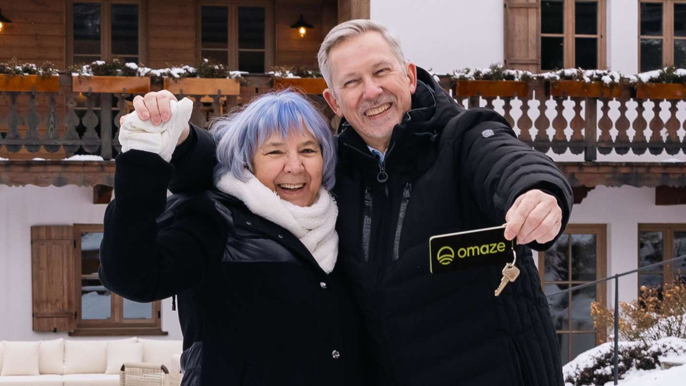 Meike und Jürgen aus Bochum freuen sich über ihr Traumhaus.