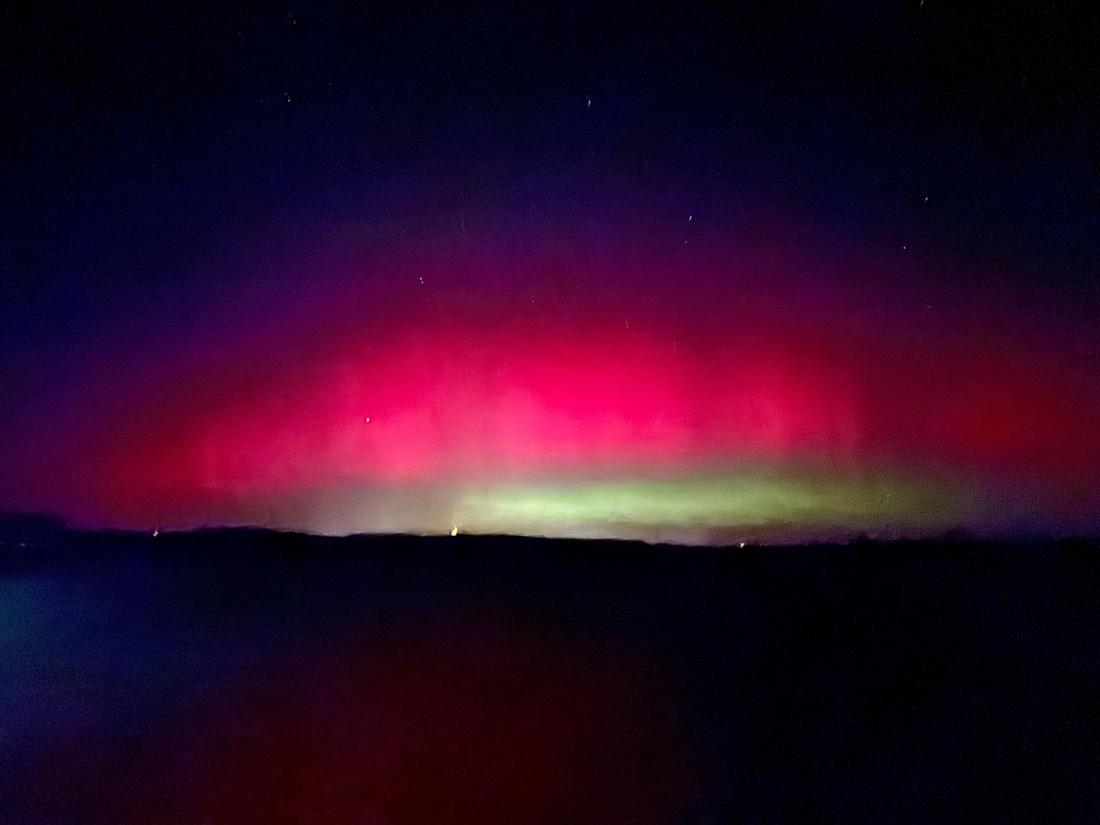 Polarlichter über Sachsen-Anhalt
