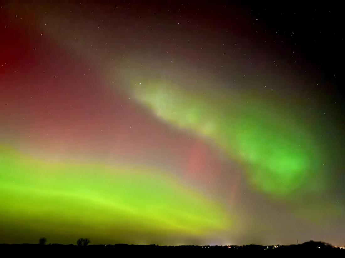 Polarlichter über Sachsen-Anhalt