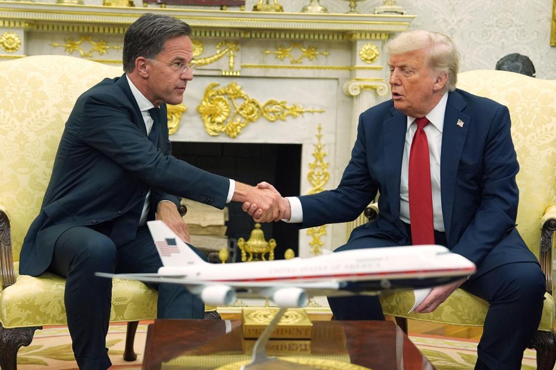 NATO-Generalsekretär Rutte bei US-Präsident Trump