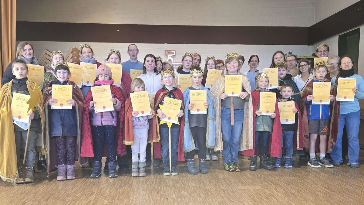 Die Sternsinger sammeln 5790 Euro gegen Kinderarbeit in Bangladesch