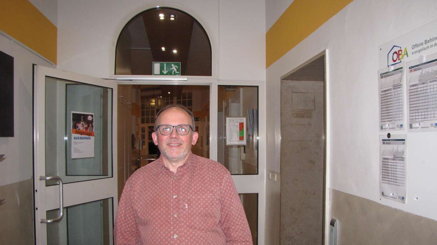 Oliver Gründel hat das Stadtteilzentrum Kult9 mit aufgebaut. Jetzt leitet er auch die Offene Behindertenarbeit insgesamt. 