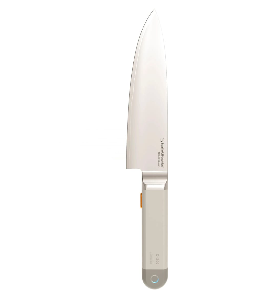 C-200 Ultrasonic 8" Chef's Knife – Seattle Ultrasonics Ultraschall-Küchenmesser