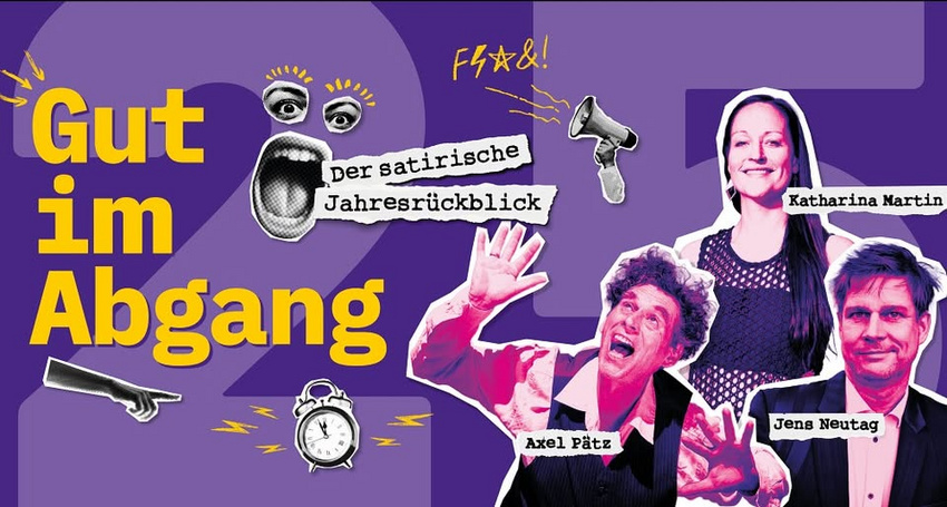 Gut im Abgang - Der Distel Jahresrückblick in Wuppertal, Kleinkunst, 05.02.2026, Die Börse
