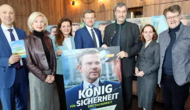 Motto: Wir packen weiter an!: Nürnberger CSU stellt Programm zur Kommunalwahl vor