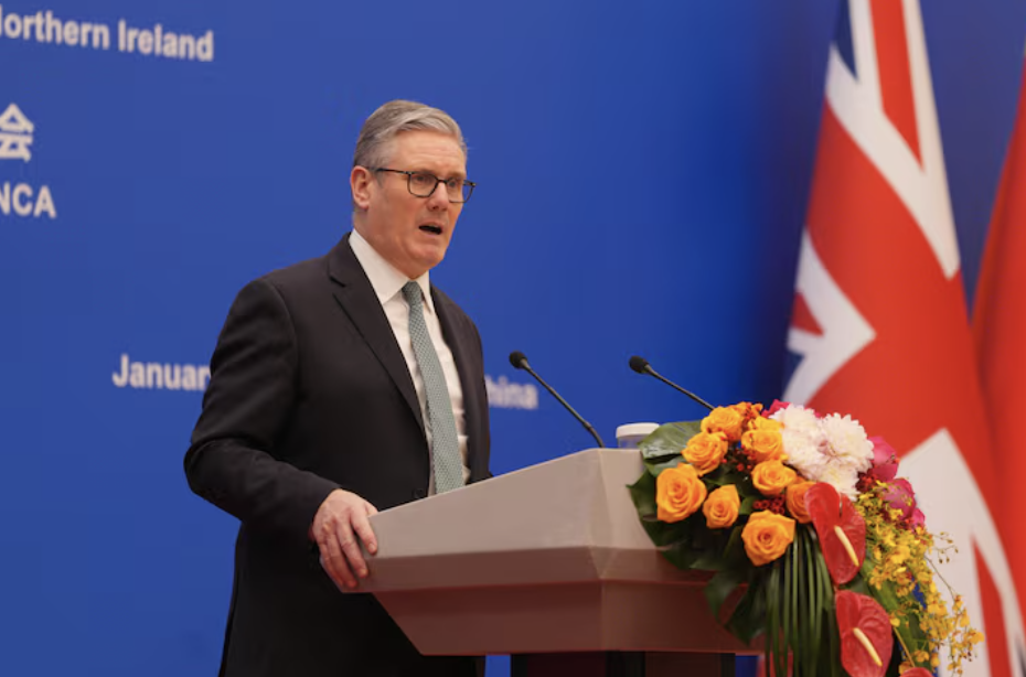 China lockert die Visabestimmungen für britische Staatsbürger während Starmers Besuch in Peking -