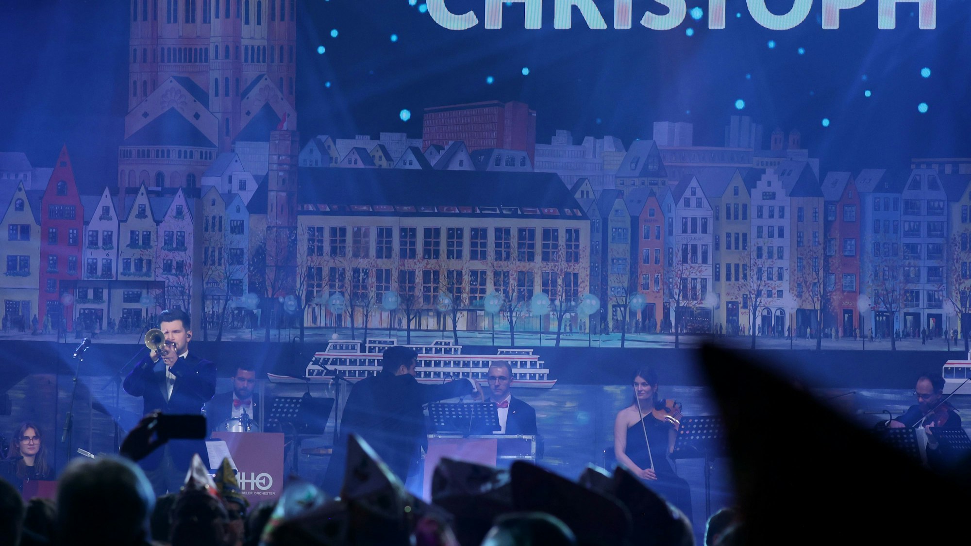 Michael Kuhl beim Auftritt im Gürzenich.