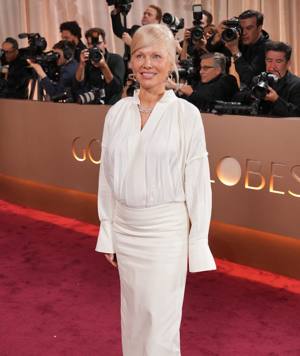 Natürlich schön: Pamela Anderson auf dem Red Carpet
