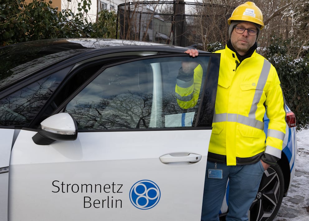 Henrik Beuster (47), Sprecher Stromnetz Berlin: „Wir sind voll im Plan“