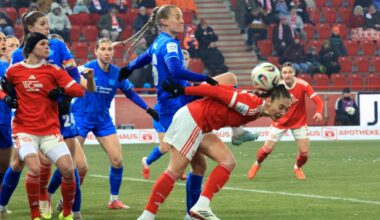 Umkämpftes Duell in Berlin (Foto: IMAGO/nordphoto GmbH /IMAGO/nordphoto GmbH/SID/Engler)