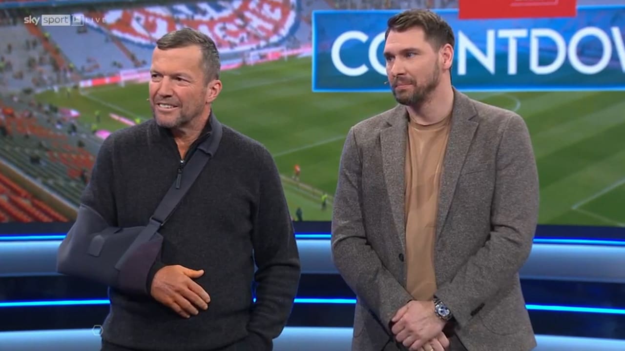 Lothar Matthäus verletzt zurück im TV – nur zwei Tage nach OP! | Sport