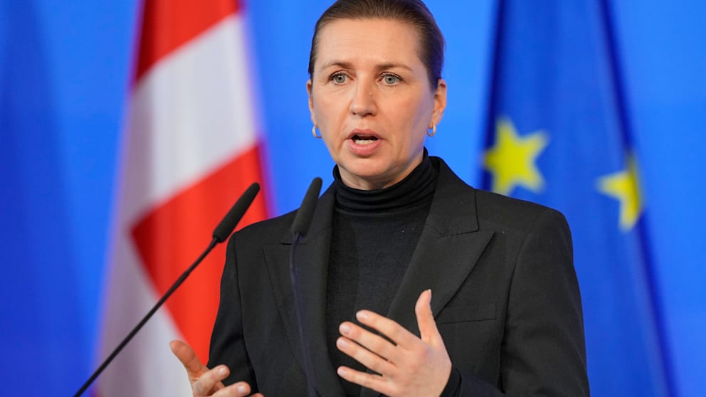Dänemarks Ministerpräsidentin Mette Frederiksen (48) kämpft um Grönland