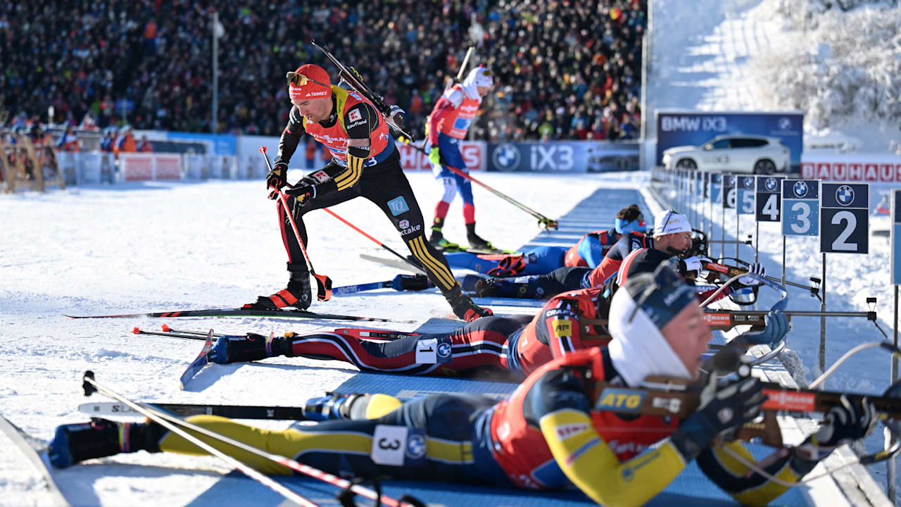 Biathlon: Deutsches Drama in Oberhof – Staffel verpasst das Podest hauchzart | Sport