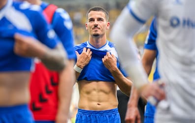 Magdeburgs Verteidiger Andi Hoti steht bei Dynamo weiterhin auf der Wunschliste.