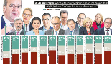 Exklusive Umfrage: Was sich die Deutschen 2026 von der Politik wünschen | Politik