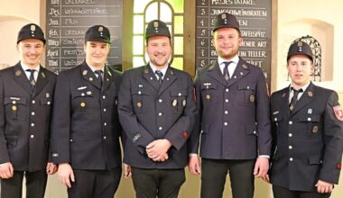Weniger Einsätze, neue Führung: Feuerwehr Stein zieht Bilanz