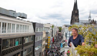 Mitten in Köln: So leben die wenigen Bewohner der Hohe Straße