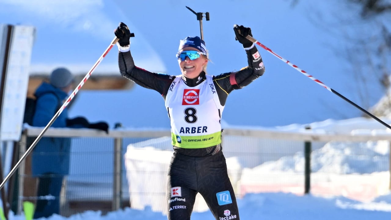 Biathlon: Super-Sonntag für das Liebespaar Fratzscher und Fichtner | Sport