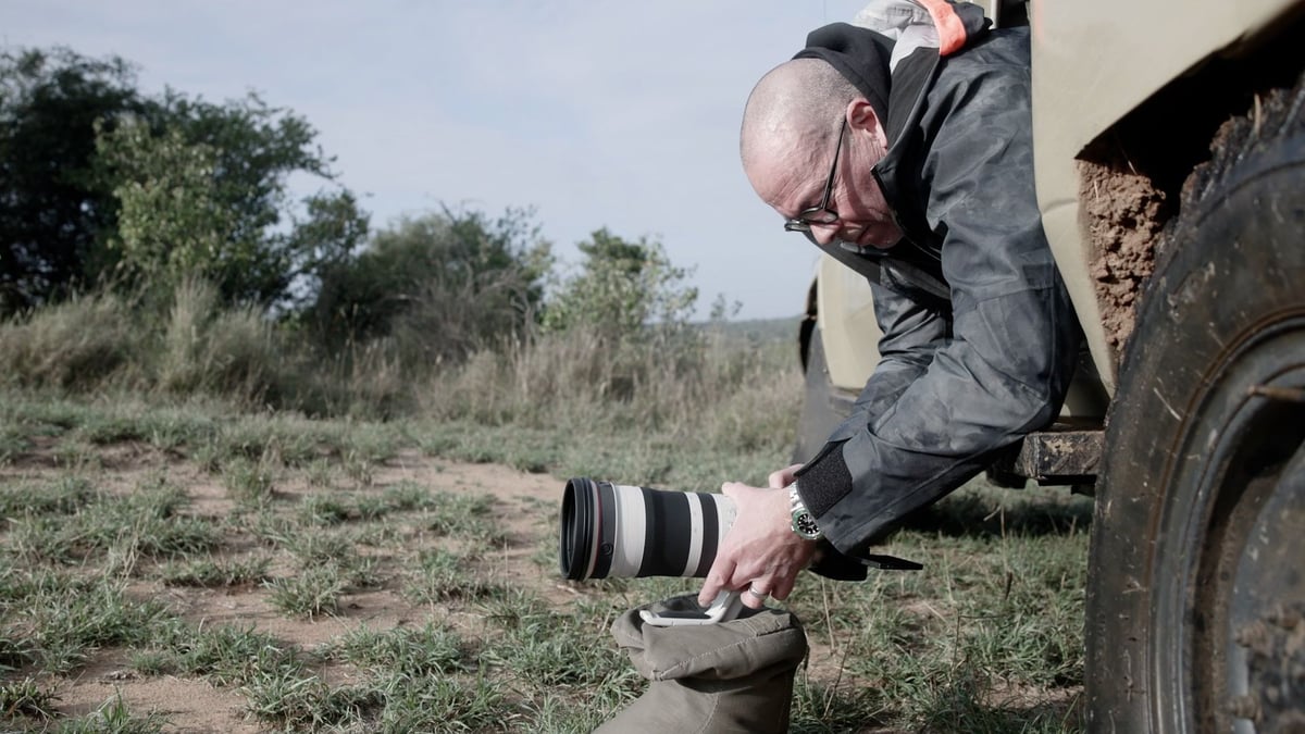 Naturfotograf Lars Beuker gelingt seltenes Raubtier-Foto