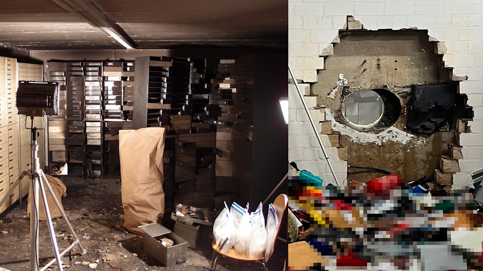 Coup in Gelsenkirchen: Einbrecher erbeuten in der Sparkasse eine halbe Milliarde