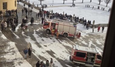 Feueralarm am Schloss Moritzburg