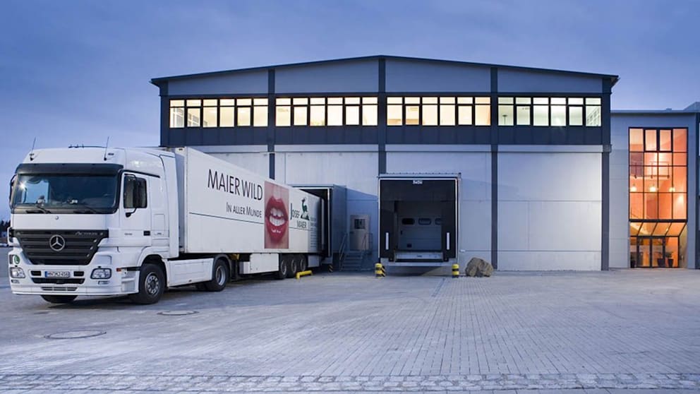 In Lkws wird die Ware des Großhändlers abgeholt und ausgeliefert. Jetzt ist er pleite