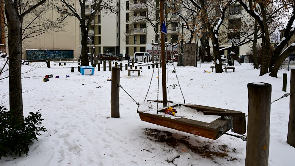 Tatort: dieser Spielplatz in Dresden-Friedrichstadt