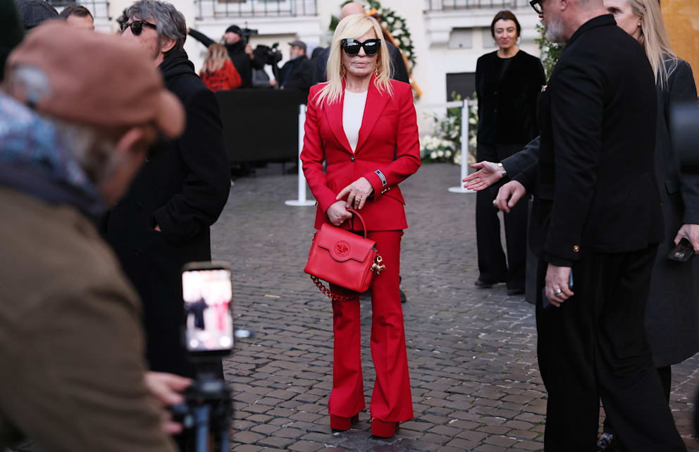 Donatella Versace (70) im