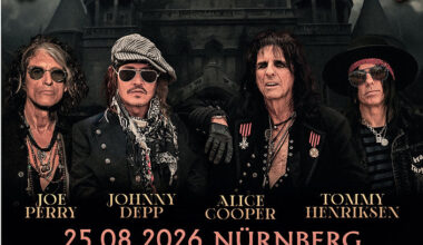 „UK & European Tour 2026“ – drei Arena-Shows in Deutschland