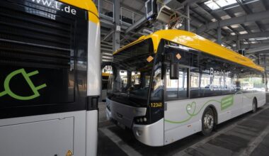 Immer mehr Elektrobusse rollen durch Sachsen