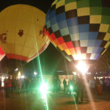 Winterglühen in Dortmund-Hombruch mit Ballonen