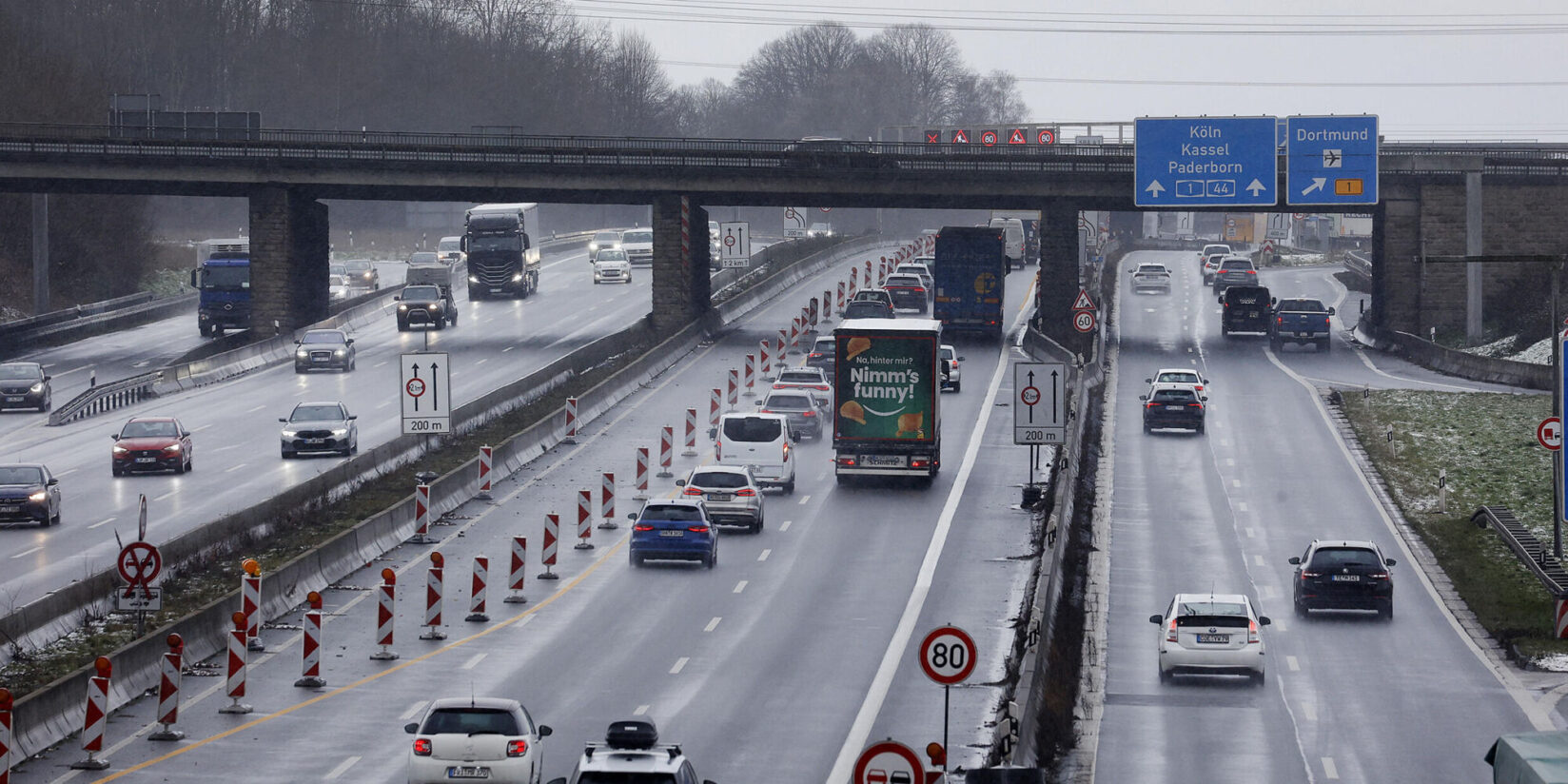 Abriss am Autobahnkreuz Dortmund/Unna: Nächste Bauetappe startet