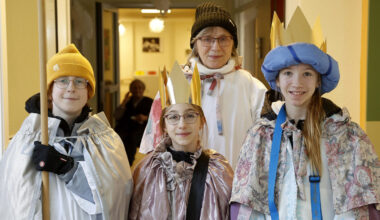 Besuch im Haus Perthes mit Liedern und Segen