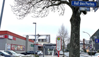 Wartehäuschen an der Haltestelle „Godekinstraße“ zerstört