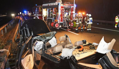 Unfalldrama auf A43 bei Haltern: 23-Jähriger stirbt