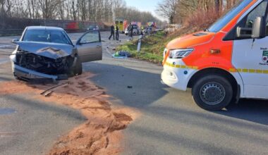 Herten: Schwerer Unfall L511 - mehrere Verletzte
