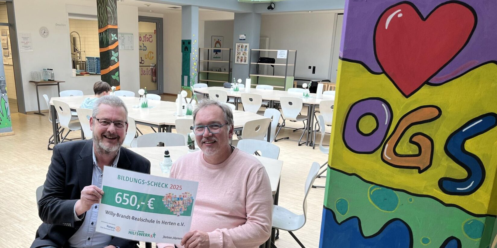 Bildungsscheck 2025: Willy-Brandt-Realschule Herten profitiert