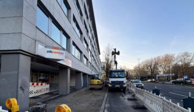 Rohrbruch am Wall in Dortmund: Keller geflutet, Jobcenter geschlossen