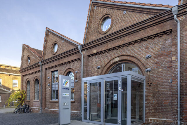 Der Sitz der Prosoz Herten GmbH auf dem Ewald-Gelände in Herten-Süd.