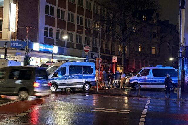 Vor dem BVB-Spiel gegen Inter Mailand kam es zu einem größeren Polizeieinsatz.