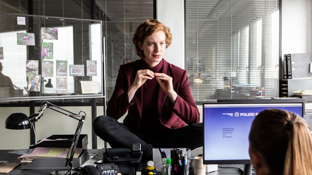 Luise Wolfram als Kommissarin Linda Selb in „Tatort: Angst im Dunkeln“