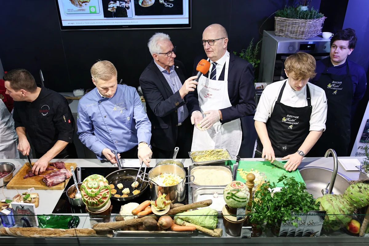 Grüne Woche startet - Was Besucher in der Brandenburg-Halle erwartet - Wirtschaft