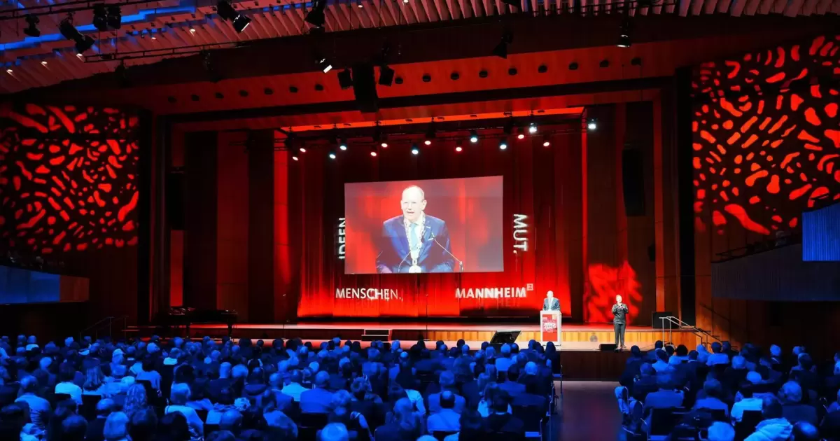 Neujahrsempfang beim Nachbarn: Erster großer Auftritt des neuen Ludwigshafener OB - Mannheim