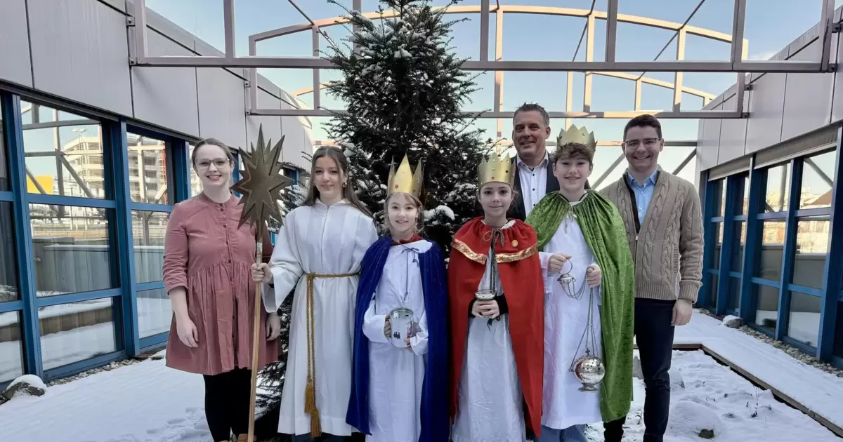 Einsatz gegen Kinderarbeit: Sternsinger besuchen Landrat - Rhein-Pfalz-Kreis