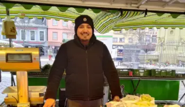 Wenn der Heizstrahler nicht mehr reicht: Marktalltag bei Eis und Wind - Mannheim