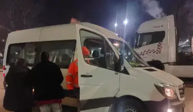 Kältebus: Unterwegs in eiskalten Nächten - Mannheim